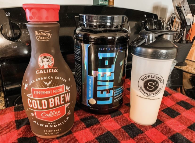 quick protein coffee!